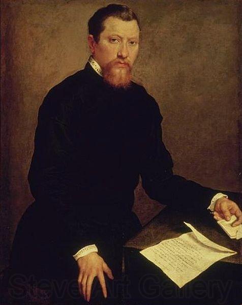 Giovanni Battista Moroni Portrait of a Man Spain oil painting art